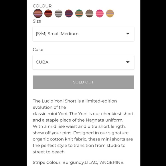 Nagnata Lucid Bralet / Yoni Short Set in Cuba - Picture 10 of 10